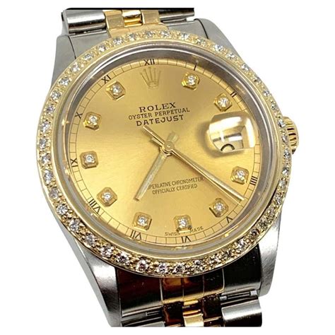 rolex datejust oro uomo usato|used rolex watches for sale.